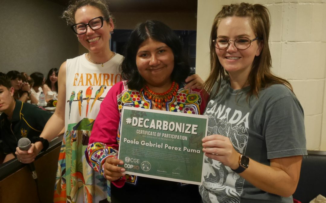 Paola’s COP30 Journal